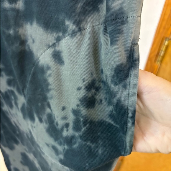 J. Jill Tie Dye Cotton Cloud Long Sleeve Dress - Picture 3 of 6